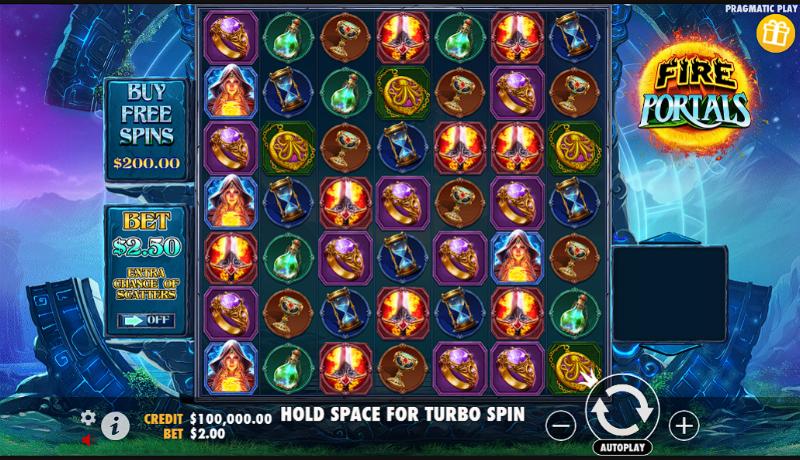Mvpwin555 เว็บตรง รวมเกมสล็อต Fire Portals ประตูไฟแห่งโชคลาภ เล่นง่าย โบนัสแตกหนัก จ่ายจริง