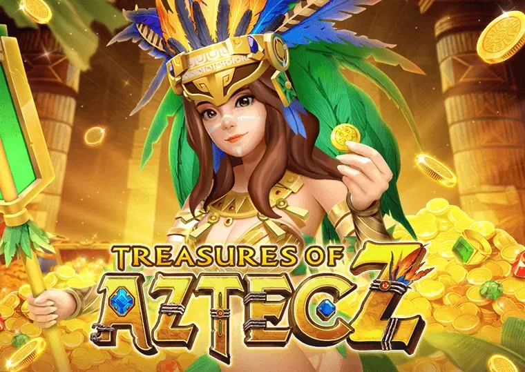 Mvpwin555 เว็บตรง รวมเกมสล็อต Treasures of Aztec เล่นง่าย แตกหนัก จ่ายจริง
