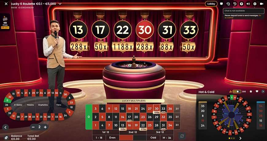 Mvpwin555 แนะนำ Lucky 6 Roulette รูเล็ตสมัยใหม่สุดล้ำ